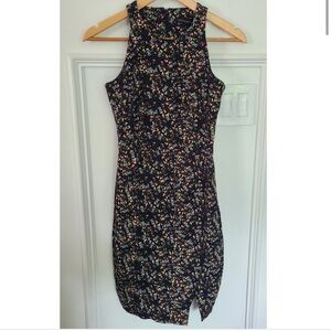 Banana Republic dark floral dress